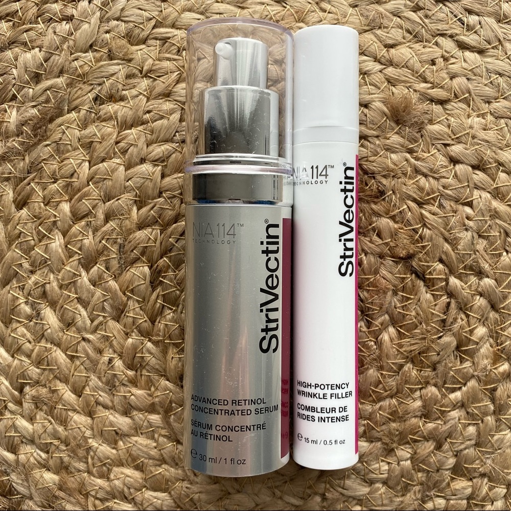 Strivectin retinol serum ans wrinkle filler